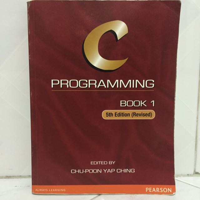 C PROGRAMMING BOOK 1, Hobbies & Toys, Books & Magazines, Textbooks on ...