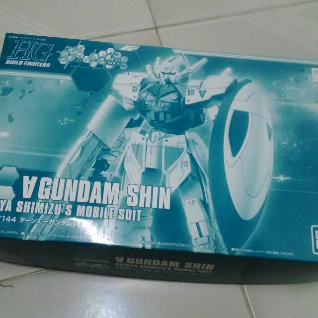 Wallpaper Reserved Hgbf 1 144 Turn A Gundam Shin Toys Games On Carousell For iPhone