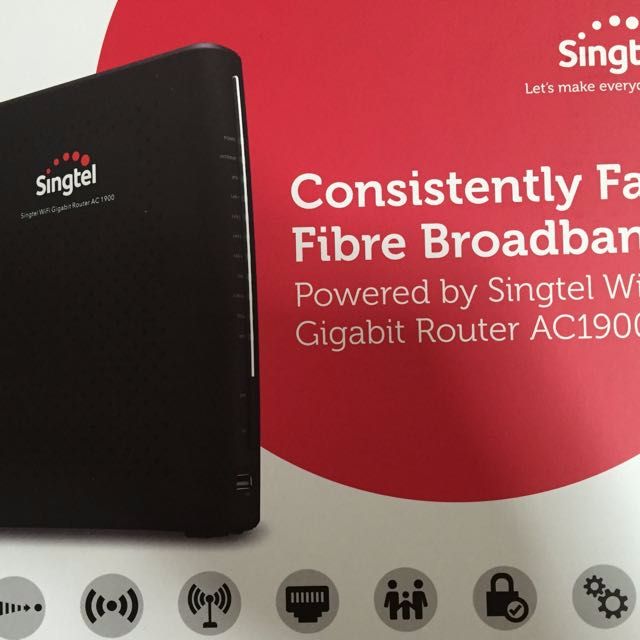 AC1900 Router Singtel Arcadyan Wifi Gigabit Router with 4G LTE