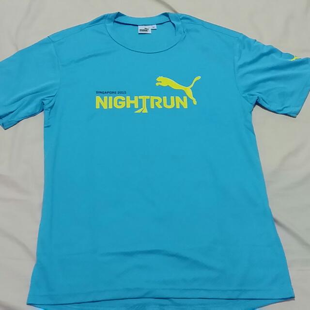 Puma Night Run 2015 T Shirt, Sports on 