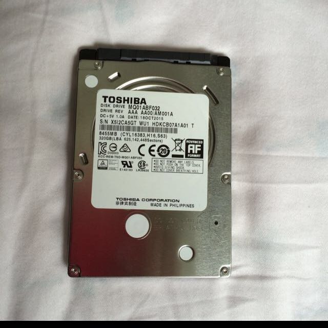 Toshiba Hard disk HDD, Computers & Tech, Parts & Accessories ...