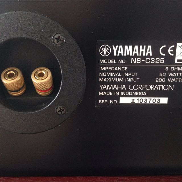 Yamaha Center Speaker NSC325, Furniture & Home Living, Furniture, Other Home Furniture on Carousell