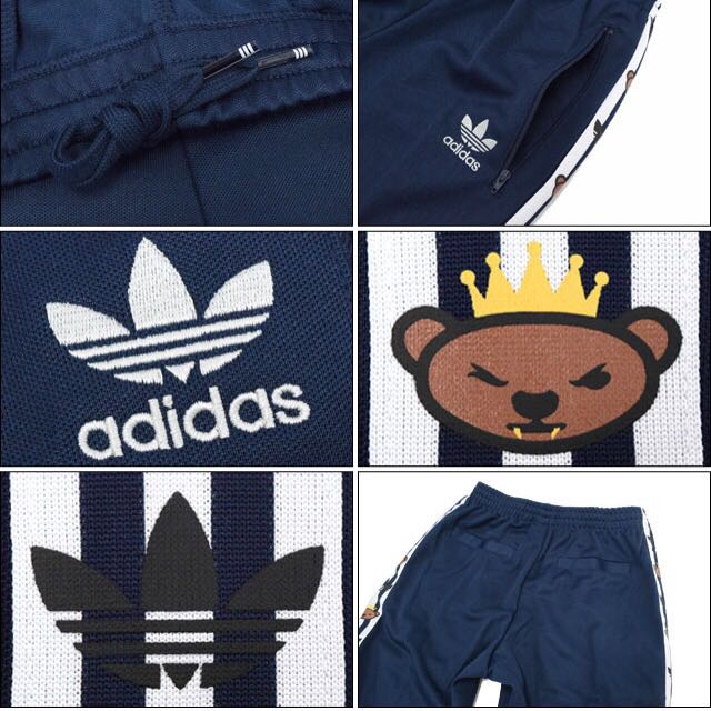 Adidas Nigo Bear Track Jacket • Grey • Excellent