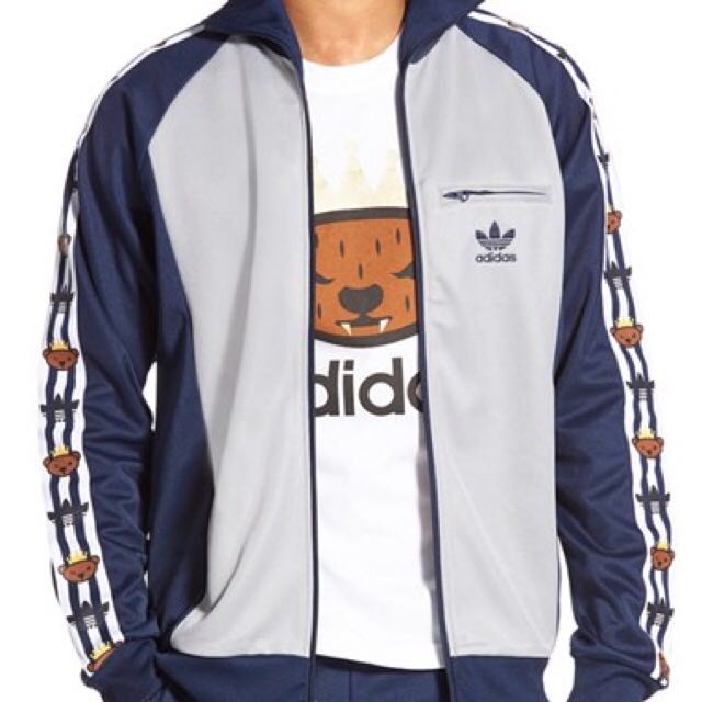 Adidas Originals X Nigo Retro Bear Track Jacket, Men's Fashion, Coats,  Jackets and Outerwear on Carousell