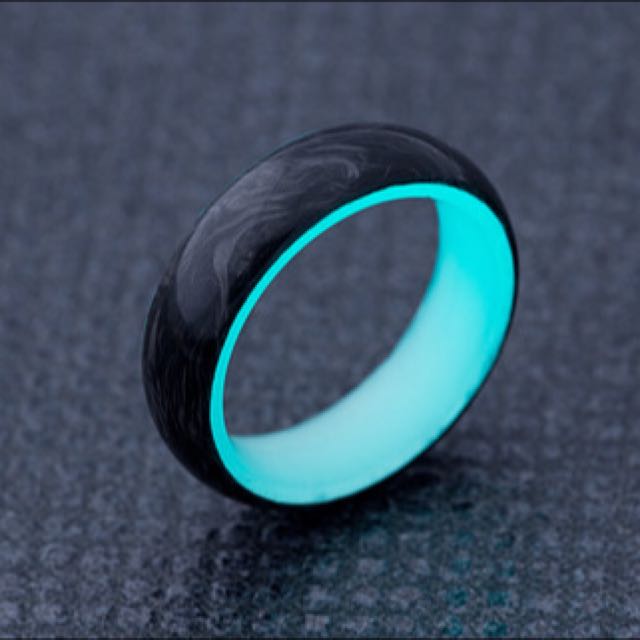 BN Carbon6 s Carbon Fibre Lume Ring Men s Fashion Muslim Wear Accessories on Carousell