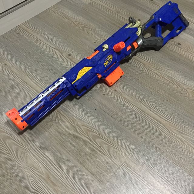 Nerf Longstrike sniper, Hobbies & Toys, Toys & Games on Carousell