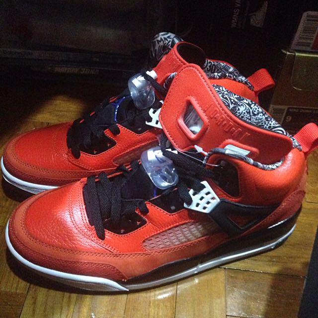 Nike Jordan Spizike Orange Flash Knicks US9 Men s Fashion
