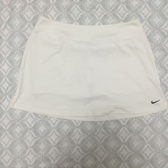 Authentic Nike White Tennis Skort 