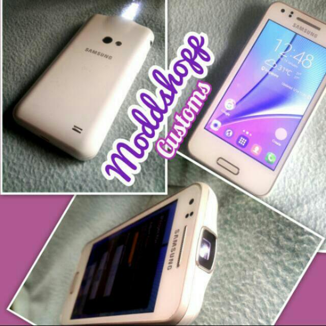 samsung galaxy beam gt i8530 ceramic white limited edition pico projector 3g phone rare 1 of 1 full set
