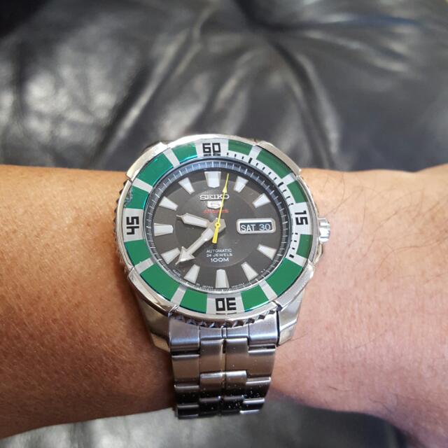 Seiko 44mm. Was ($350) JDM 4R3600S0 21 Jewels Automatic Watch, Mobile  Phones & Gadgets, Wearables & Smart Watches on Carousell