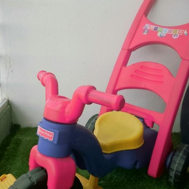 Fisher Price kid's children's Trike Bicycle Convertible Rocking Horse