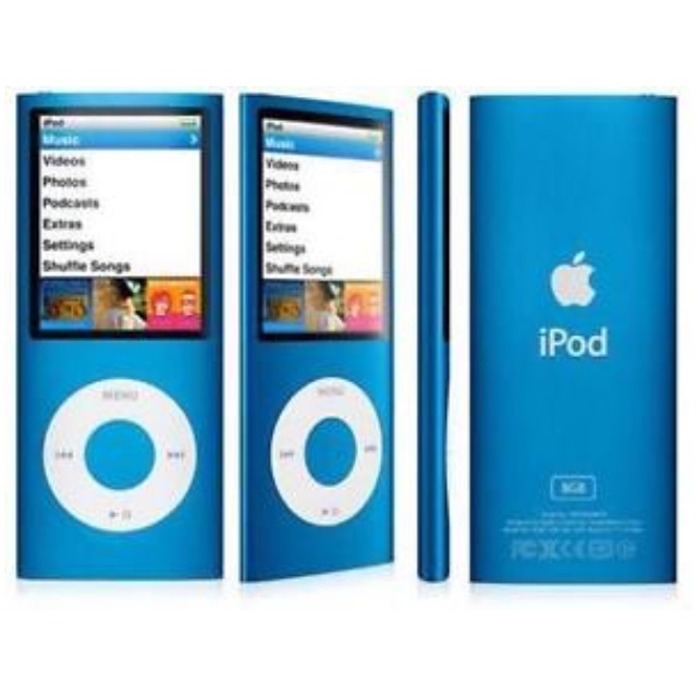 Ipod Nano 4th Generation 8gb Used Looks New Blue Electronics On Carousell