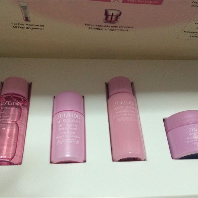shiseido mini set