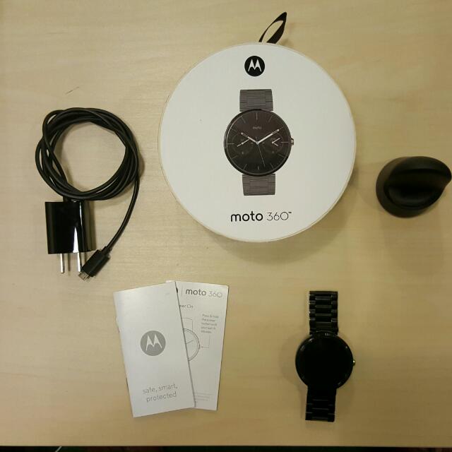 Moto 360 (Steel) First Gen, Computers & Tech, Parts & Accessories