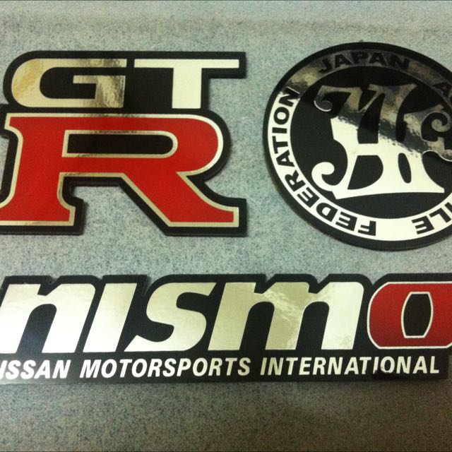 New Nissan Nismo Gt R Emblem Sticker Auto Accessories On Carou Photo