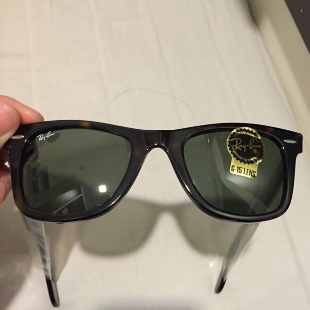 Rayban G 15 Lens Wayfarer Women S Fashion On Carousell
