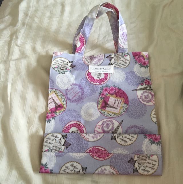 Selling dolly club Tote Bag, Women's Fashion, Bags & Wallets, Tote Bags