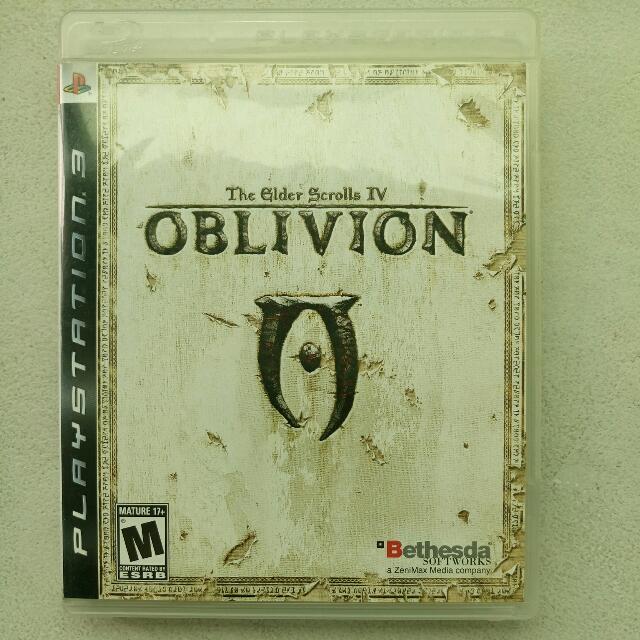 The Elder Scrolls Iv Oblivion Ps3 Game Toys Games On Carousell