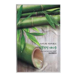 Nature Republic Bamboo Mask Sheet