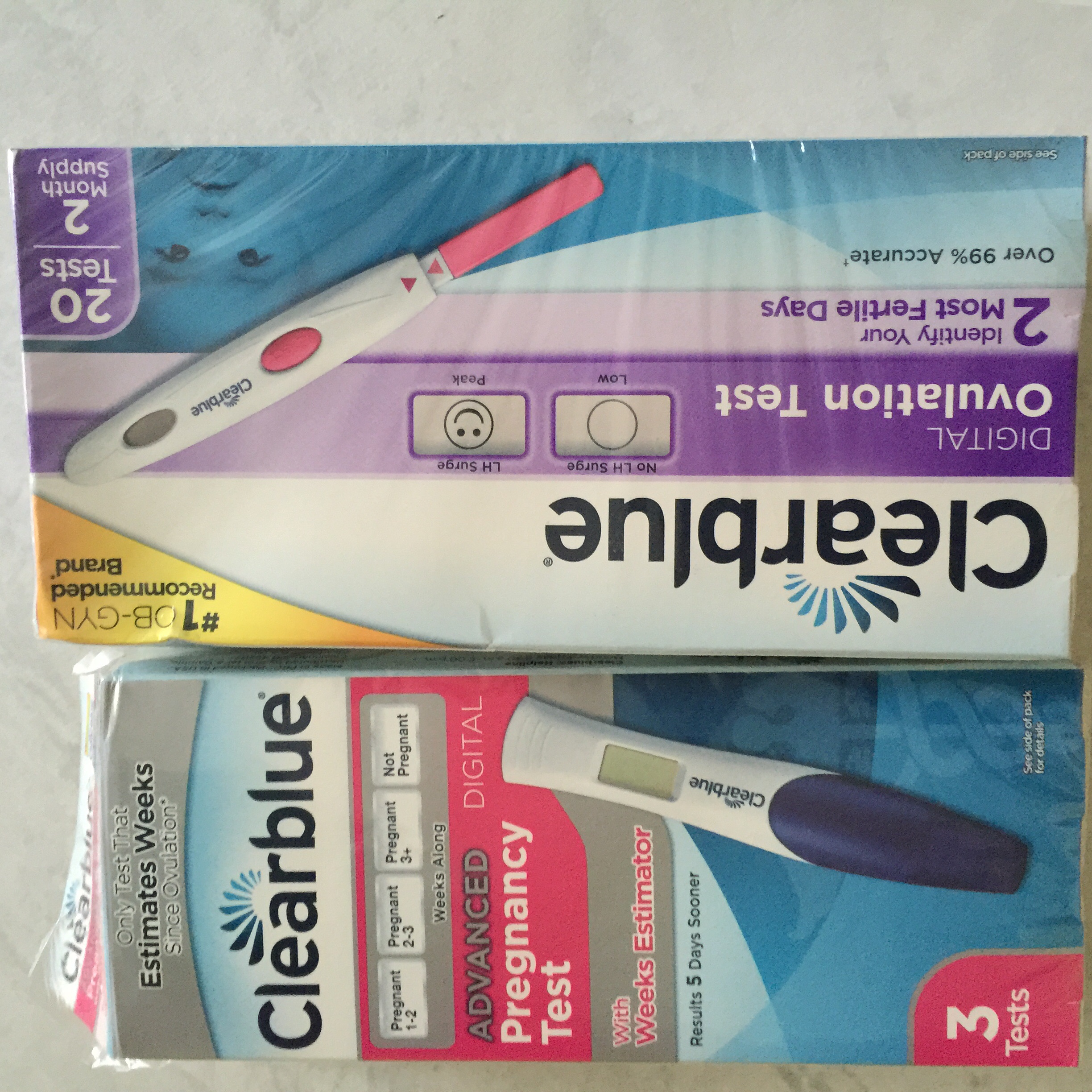 Clear Blue Digital Ovulation Test 20 Sticks With 2 Free Advanced Pregnancy Test Women S Fashion On Carousell