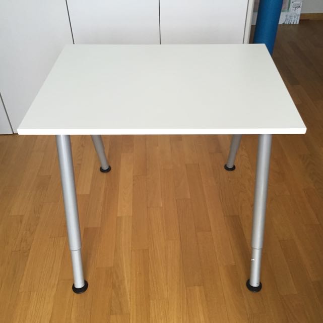IKEA Galant 80 X 60cm Table with ALeg, Furniture & Home Living