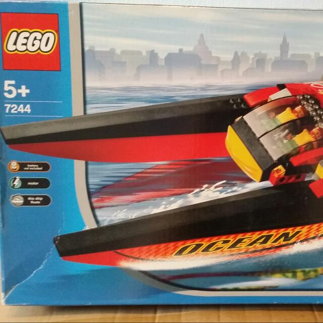 lego speed boat 7244