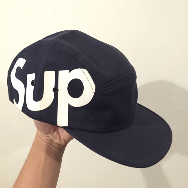 お買い得パック 【☆完売商品☆】 Supreme Side Logo Camp Cap - 帽子