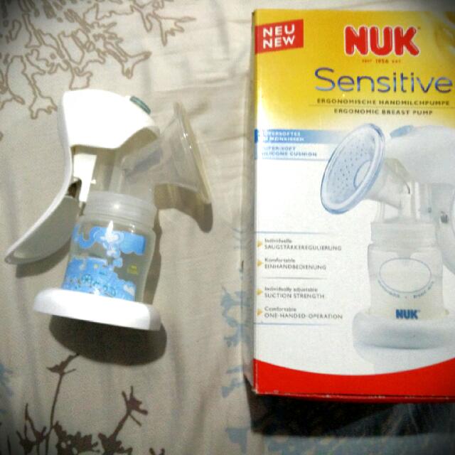 Nuk Sensitive Manual Breastpump Babies Kids On Carousell