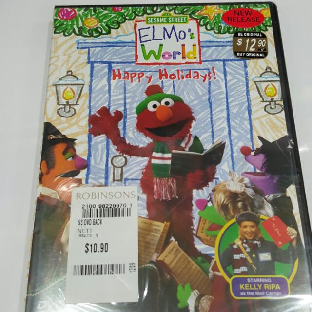 Sesame Street Elmo S World Dvd Video Babies Kids On Carousell