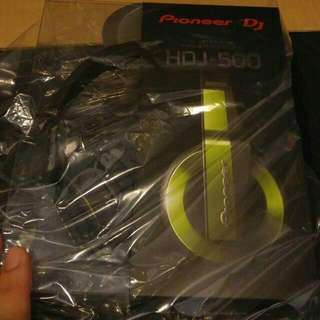 Pioneer HDJ 500 BNIB