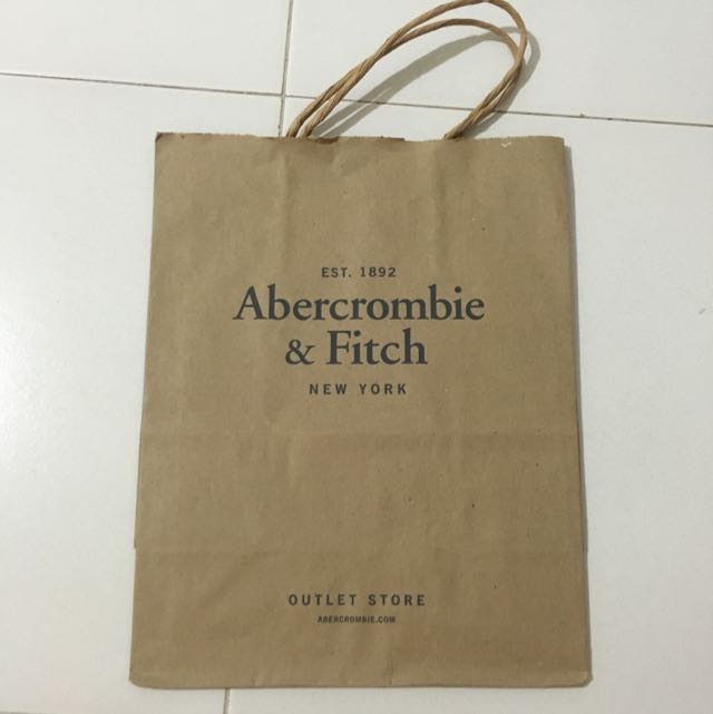 abercrombie paper bag