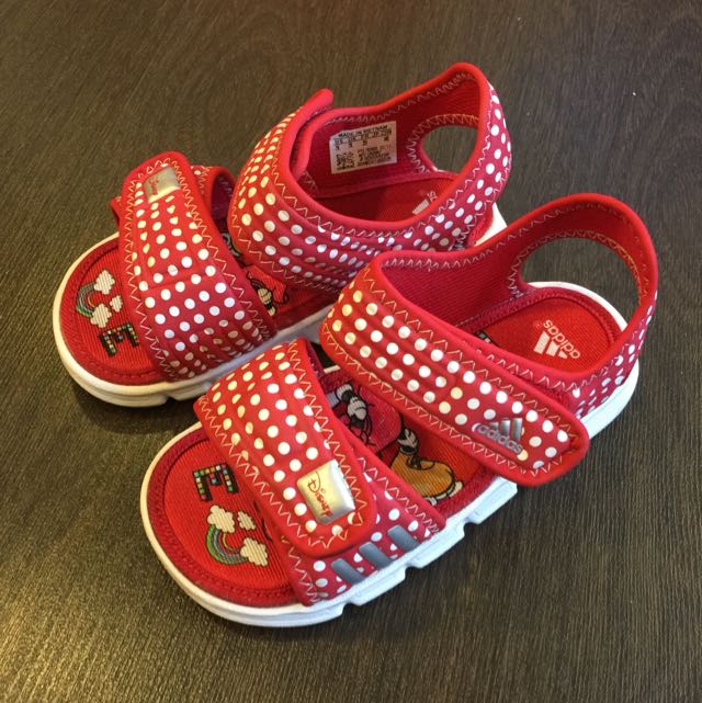 minnie mouse adidas sandals