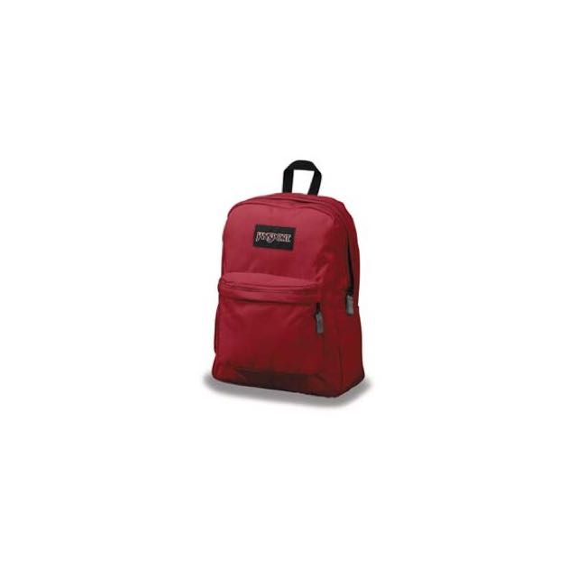 Jansport Red Backpack, Women's Fashion, Bags & Wallets, Backpacks on