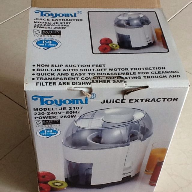 Juice Extractor (Toyomi) ., TV & Home Appliances, Kitchen Appliances