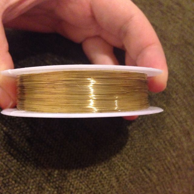 Special Copper Wire (Gold), Hobbies & Toys, Stationery & Craft, Craft