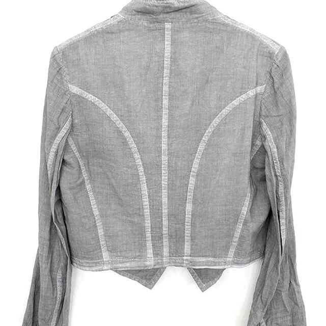 Yohji Yamamoto Washed Short Jacket (Category: Coats, Jackets and Outerwear) located in Singapore. Submitted by effix (Listing ID 43790257, Image 2). Description: .