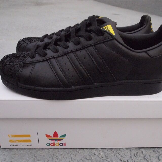 Adidas superstar 2024 pharrell williams black