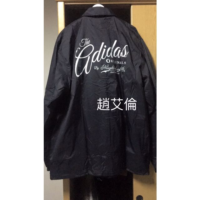 Adidas neighborhood on sale coach jacket
