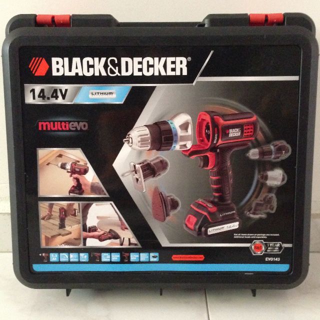 Black and decker discount evo143 multi drill