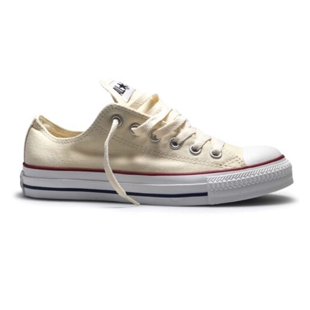 cream converse mens
