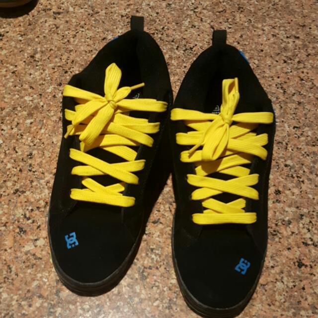 DC Shoes Black/Blue/Yellow (For Him 