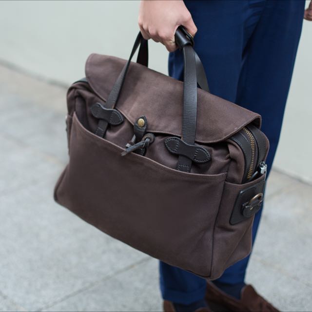 Filson Briefcase Computer Bag Men S Fashion On Carou