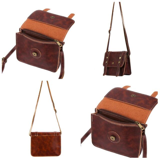 New womens faux leather fashion messenger handbag clearance lady shoulder bag totes purse
