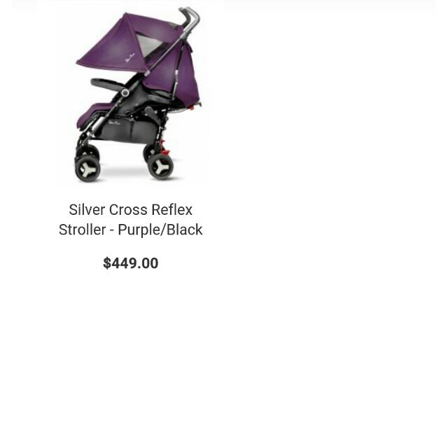 silver cross reflex purple