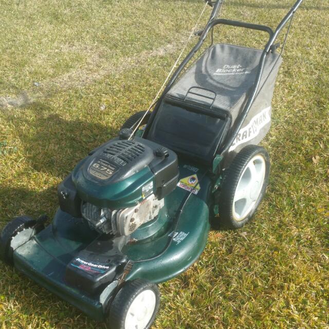 Craftsman 6.75 eager deals 1 lawn mower
