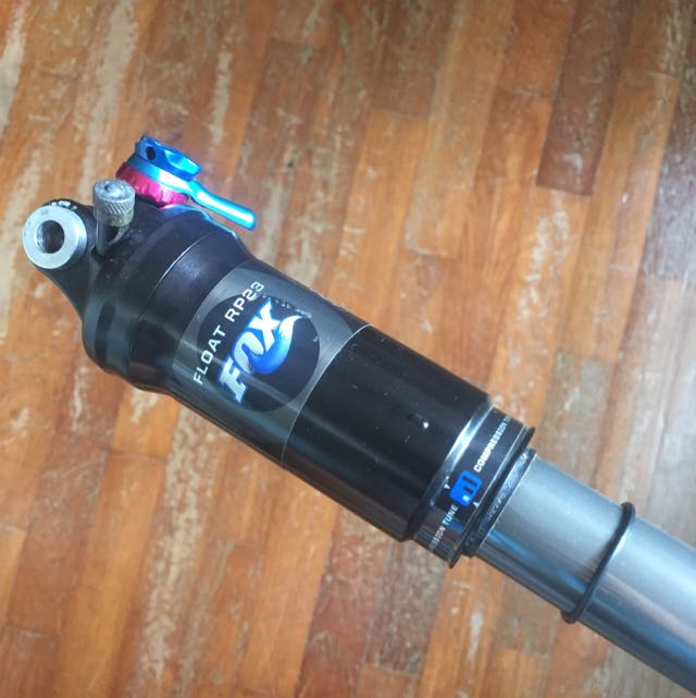 Fox Float RP23 Boost Valve Mountain Bike Rear Suspension Shock 7.875 x 2 MTB Sports Equipment Bicycles Parts Bicycles on Carousell