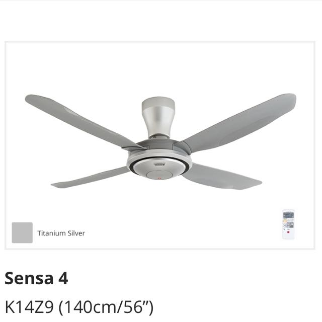 Kdk Ceiling Fan K14z9 V56vk 140cm 56 Furniture On Carousell