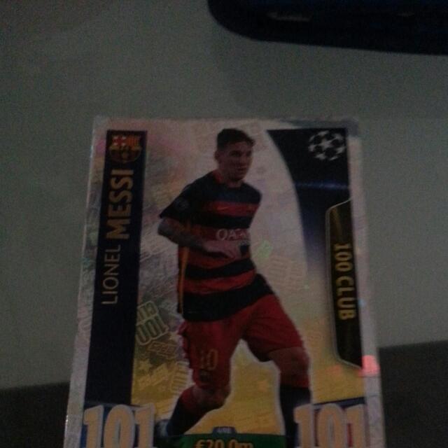 Lionel Messi 100 Club Lionel messi reached 100 career champions league goals with his brace in barcelona's round of 16 second leg victory over chelsea, and he reached the mark at a quicker rate than his great rival ronaldo. lionel messi 100 club