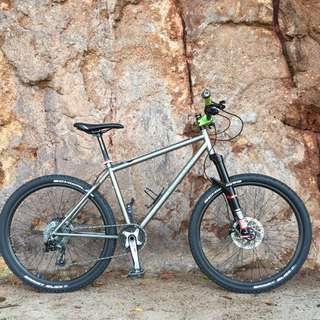 dean colonel titanium (ti) mountain bike (mtb) - used [size -m]