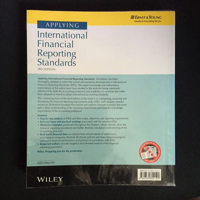 Applying International Financial Reporting Standards (3rd Edition